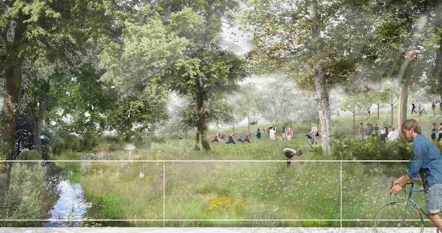 Merksemse Tuinen - Fase 1 in uitvoering