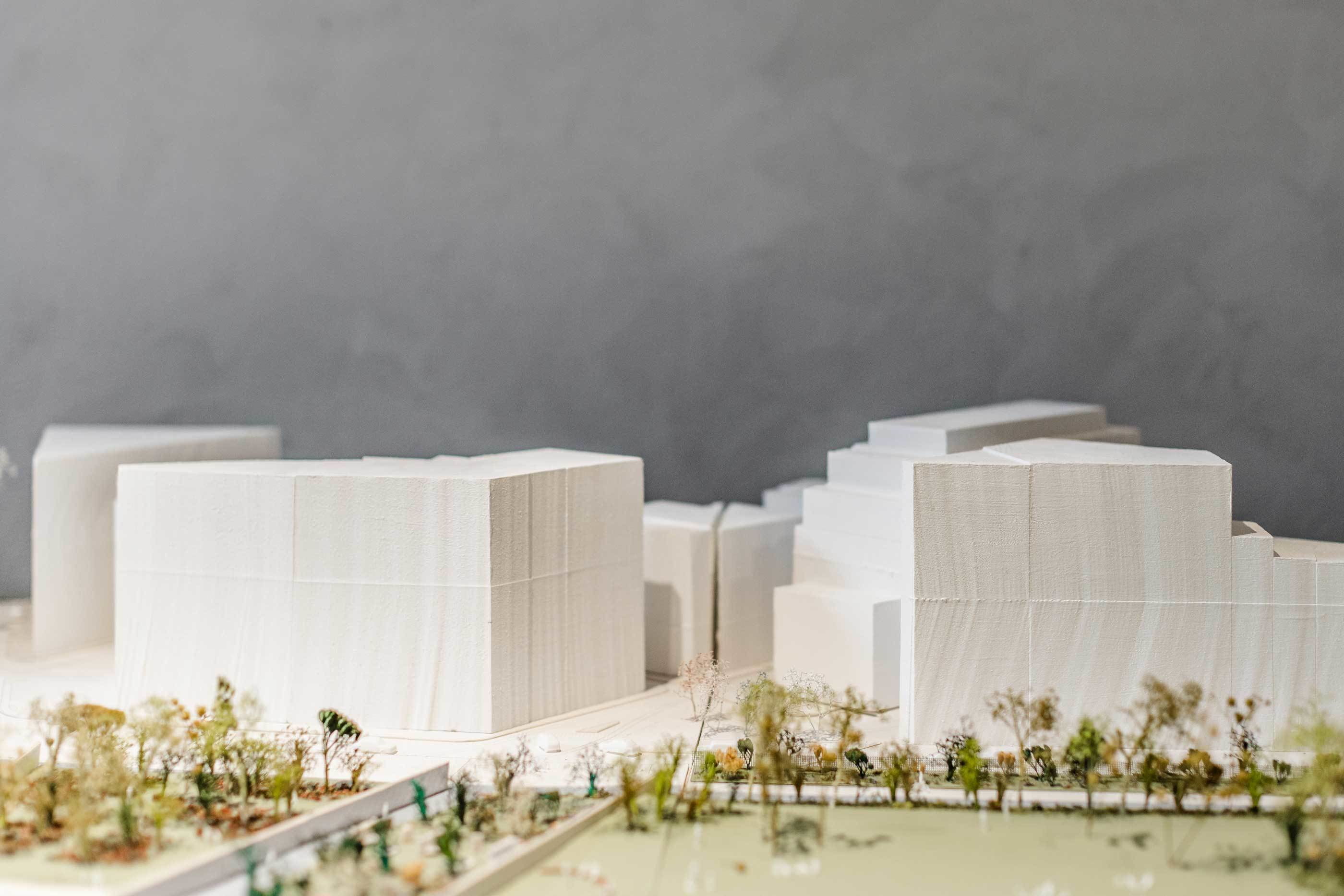 Maquettes tonen toekomstmogelijkheden voor de ontwikkeling van Antwerpen.