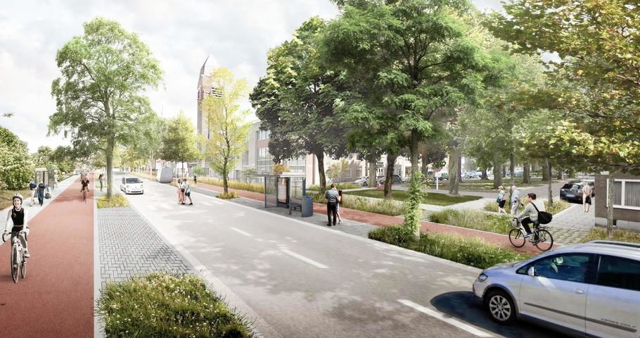 Nerf Wapenstandstandlaan - Zurenborgbrug