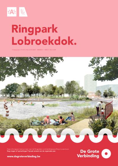 Infoposters Ringpark Lobroekdok