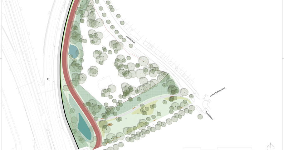 Parkruimte bij Floraliënlaan