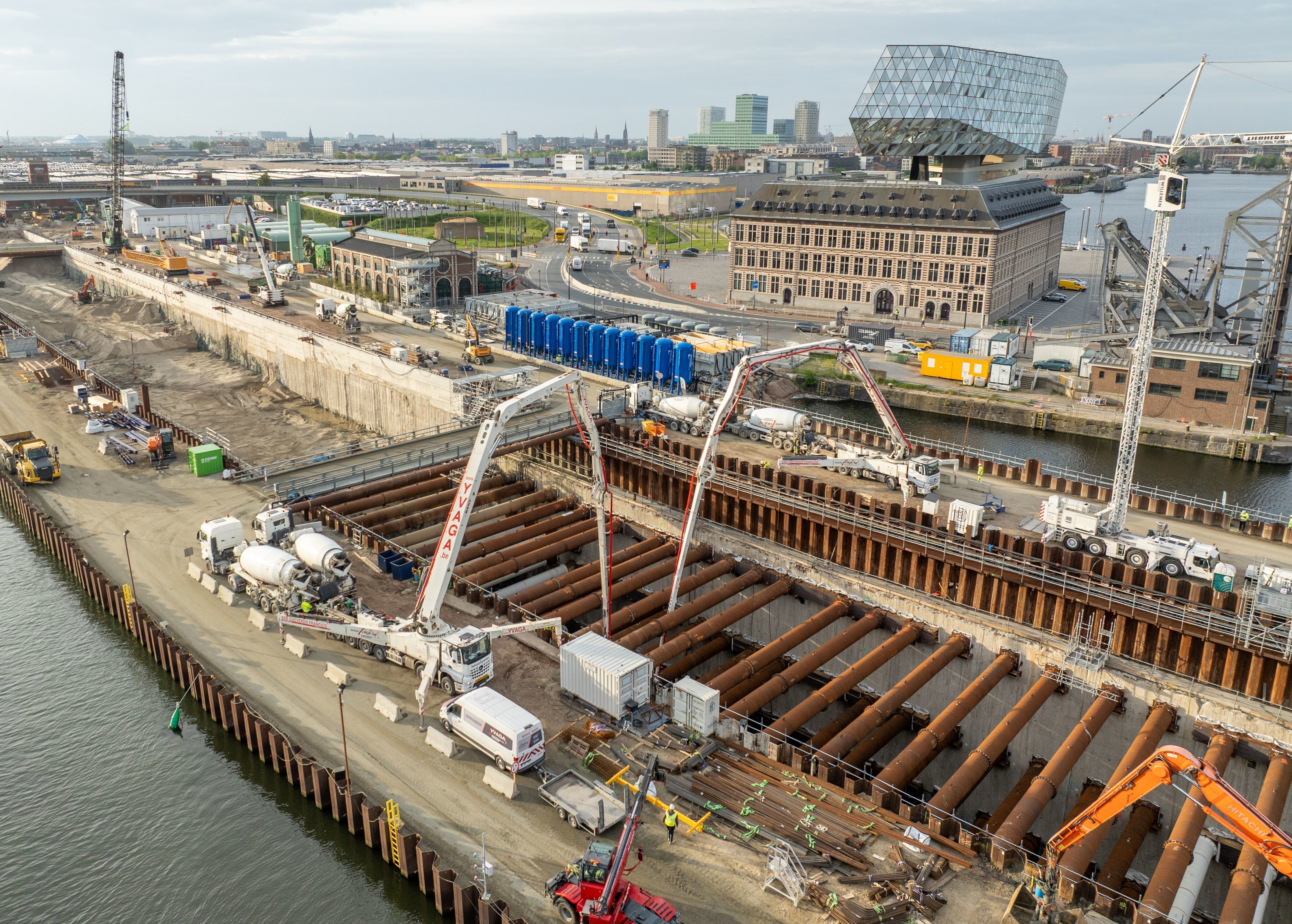 Werf Kanaaltunnels